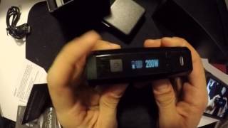 Lavabox DNA 200 unboxing and first thoughtsFS Vape Reviews [upl. by Yelrebmyk]