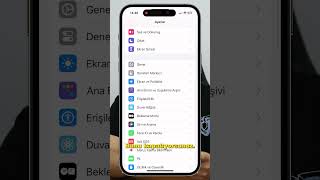 YENİ TELEFONDA YAPILMASI GEREKEN AYARLAR iphone13 iphone15 iphone14 [upl. by Phila]