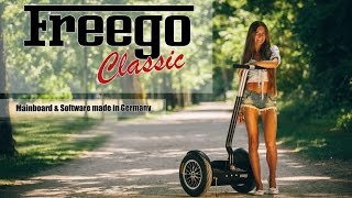 Self Balance scooter Freego Classic neu mit deutschem Mainboard kein Segway [upl. by Rizan]