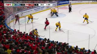 Tyler Steenbergen Gets The Golden Goal For Team Canada WJC 201819 [upl. by Imoin74]