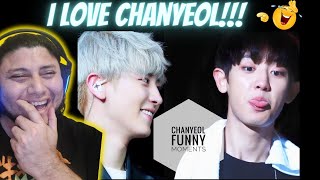 EXO CHANYEOL FUNNY AND CUTE MOMENTS REACTION [upl. by Aziram]