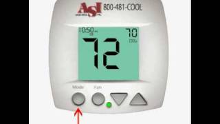 Thermostat Model 1050  System Operation [upl. by Araf847]