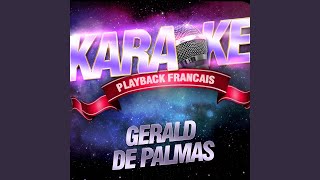 Tellement — Karaoké Playback Avec Choeurs — Rendu Célèbre Par Gérald De Palmas [upl. by Moyers495]