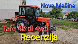 Tafe 45 DI 4WD RECENZIJA [upl. by Yerocaj]