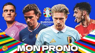 PRONO EURO 24 🤔 France Angleterre Allemagne favoris  La Belgique a du potentiel 👀 Des surprises [upl. by Malamud627]