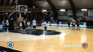 Basket Coach costruzione di un attacco per settore giovanile  parte 1 [upl. by Ianaj]