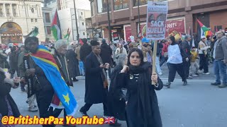 So I Stumbled Into A Free Palestine March [upl. by Analise]