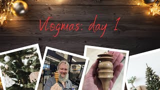 Vlogmas Day 1 Woodworking Custom Holiday Ornaments  vlog [upl. by Ikuy959]