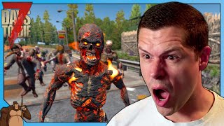 30 Minute Madness 7 Days To Die Horde Every Night [upl. by Wilhide441]