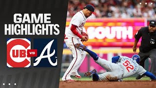 Cubs vs Braves Game Highlights 51424  MLB Highlights [upl. by Ronaele442]