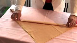 How To Make Christmas Napkins [upl. by Wagner]