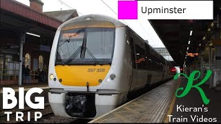 Trains at Upminster LTSR  22120 [upl. by Ackler520]