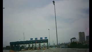 NLEX Connector Driving from Malabon to UP Diliman [upl. by Anoif99]