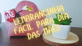 Lembrancinha em eva para dia das mães [upl. by Enyrehtac]