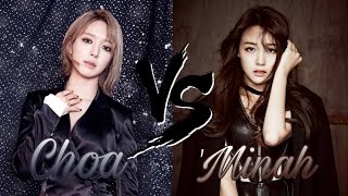 Choa 초아 AOA Vs Minah 민아 Girls Day  Vocal Battle A4G5 [upl. by Lardner695]