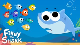 10 Little Fishies  Finny The Shark [upl. by Scoles]