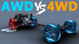 The Difference Between AWD vs 4WD [upl. by Naras720]