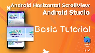 Android Horizontal ScrollView example [upl. by Kraska]