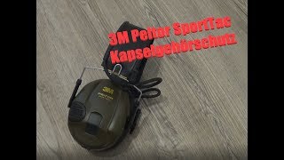 3M Peltor SportTac Gehörschutz  Review [upl. by Mika]