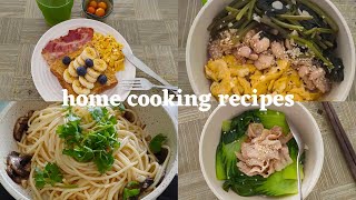 Best 7 Easy Asian Food Recipes To Make At HomeㅣSimple Everyday Dishes Cooking Collection [upl. by Neerbas]