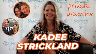 KaDee Strickland talks about Charlottes evolution in Private Practice Cooper and Amelia [upl. by Sol]