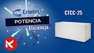 🥶❄️Congelador Horizontal Criotec CTCC 25  ¡Potencia y Eficiencia [upl. by Einafit]