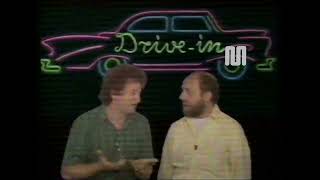 1983 ItaliaUno Promo Drive IN con Gianfranco DAngelo e Enrico Beruschi [upl. by Verne]