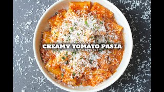 CREAMY TOMATO PASTA  KINGCOOKSCOM [upl. by Lianna595]