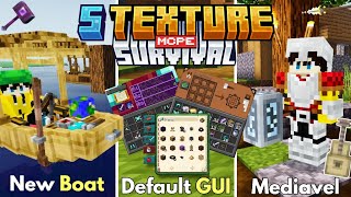 5 Texture Pack MCPE 121 Yang Cocok Buat Survival [upl. by Fuhrman923]