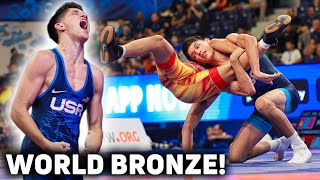 Michigan Commit Brock Mantanona Takes Bronze At The U17 World Championships [upl. by Alliuqahs]