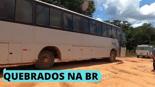 ENCONTRAMOS UM ÔNIBUS QUEBRADO NA BR 319 88 [upl. by Noyar]