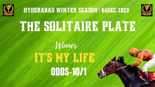 THE SOLITAIRE PLATE Winner ITS MY LIFE [upl. by Baerman]