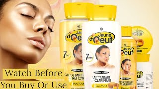 JAUNE DOEUF 7DAYS LOTION  YELLOW TONE LIGHTENING WITH JAUNE DOEUF EGG YOLK SET  GLOW ON A BUDGET [upl. by Cudlip]