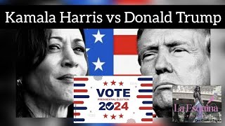 Donald Trump o Kamala Harris Elecciones 2024 USA Quein nos combiene donaldtrump kamalaharris [upl. by Dyl181]