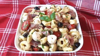 Salade de tortellini aux saveurs italiennes 332 [upl. by Gladdy]