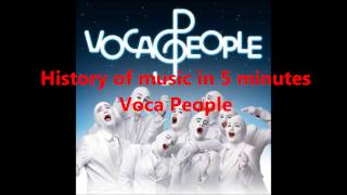 History of music in 5 minutes a cappella Voca People [upl. by Annelak]