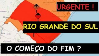 AO VIVO RIO GRANDE DO SUL UM ALERTA PARA O MUNDO [upl. by Nossah]