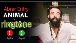 Animal  Abrar Entry Song Ringtone  Jamal Kudu Ringtone [upl. by Lathrope]