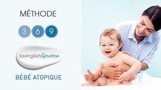 Bébé atopique  comment appliquer l’émollient [upl. by Accebor]