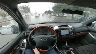 Toyota Land Cruiser Prado 27i 163 hp 🚙 pov drive 🎬 [upl. by Wera639]