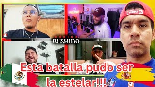 QUEZADA vs TWEAZ será la batalla con mas hype en CÓDIGO BUSHIDO  Lalo reacciona a su FACE OFF [upl. by Gnes726]