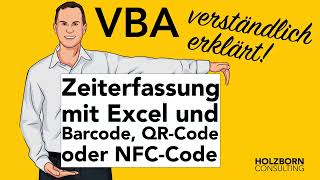 091 Arbeitszeiterfassung für Stunden mit Excel VBA inkl Anleitung  Tool für mehrere Mitarbeitende [upl. by Lemar404]