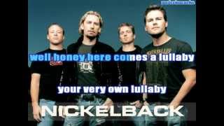 Nickelback  Lullaby  karaoke [upl. by Naelcm276]