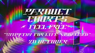 Parquet Courts  Feel Free  Sympathy for Life Visualised Trailer [upl. by Eart]