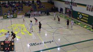 MelroseMindoro vs Whitehall High School Boys JuniorVarsity Basketball [upl. by Colwen]