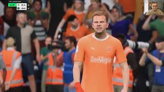 Blackpool vs My reactions and comments gameplay EA Sports FC 24 [upl. by Marge]