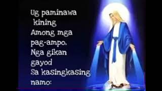 Oh maria rayna sa pilipinas HD lyrics [upl. by Necila]