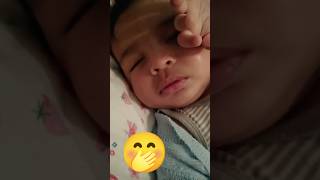 baby  Are you sleeping 🤣🤣 cutetrendingshorts [upl. by Llenyr]