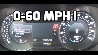 20162017 Ford Explorer PlatinumSport 060 MPH Test  365HP V6 Twin Turbo EcoBoost [upl. by Buseck634]