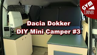 Dacia Dokker DIY Mini Camper 33 [upl. by Carlos]